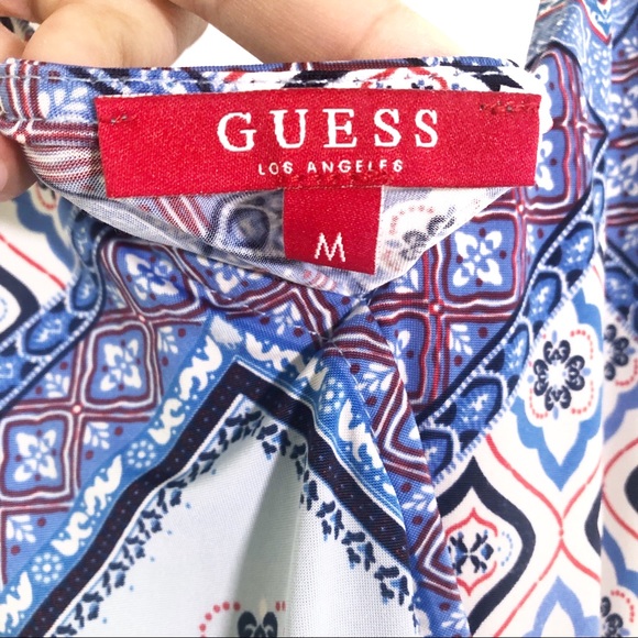 Guess Jumpsuit in Blue Pattern - Picture 6 of 7